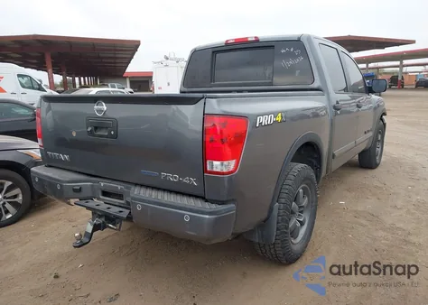 2014 Nissan Titan Pro-4X from USA, damaged, VIN 1N6BA0EC8EN504876